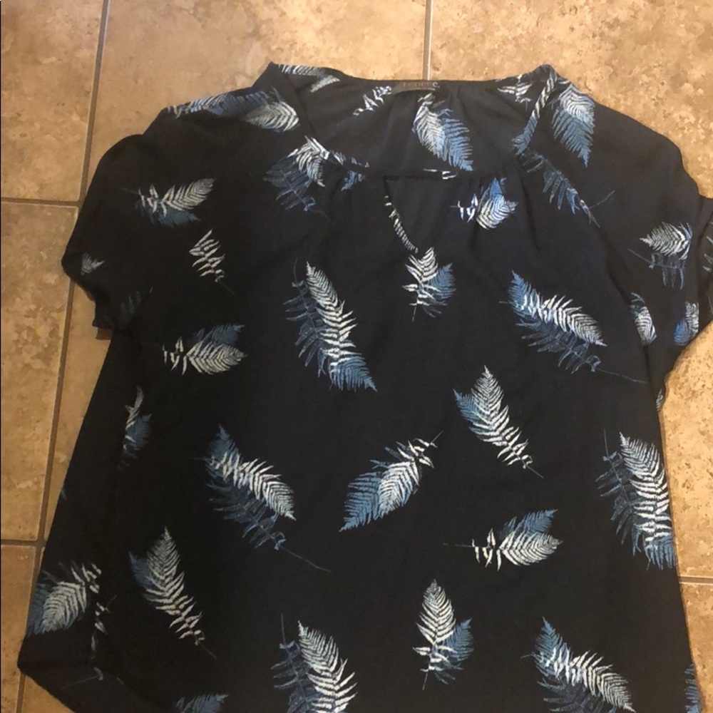 Navy blue women’s blouse
